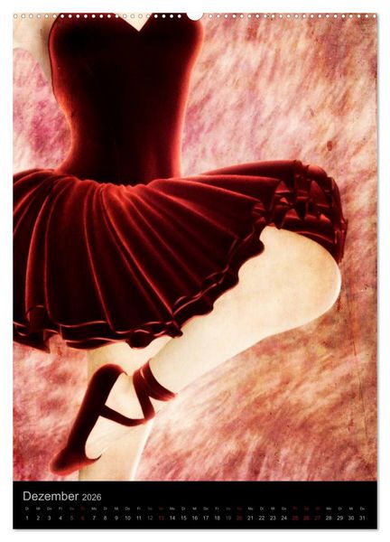 Produktbild: Ballerina Collection (hochwertiger Premium Wandkalender 2026 DIN A2 hoch), Kunstdruck in Hochglanz