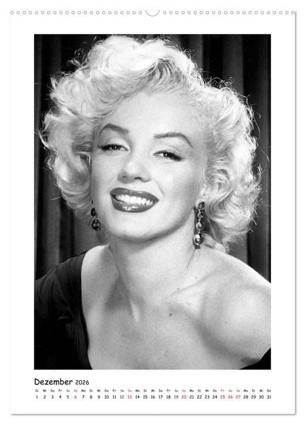 Produktbild: Marilyn Monroe. Weltstar und Sexsymbol (hochwertiger Premium Wandkalender 2026 DIN A2 hoch), Kunstdruck in Hochglanz