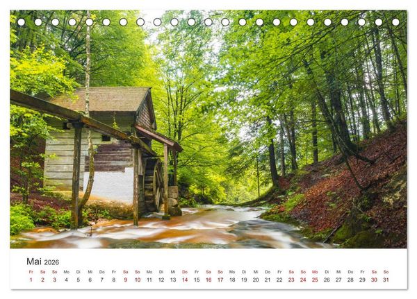 Produktbild: Alpenland &Ouml;sterreich (Tischkalender 2026 DIN A5 quer), CALVENDO Monatskalender