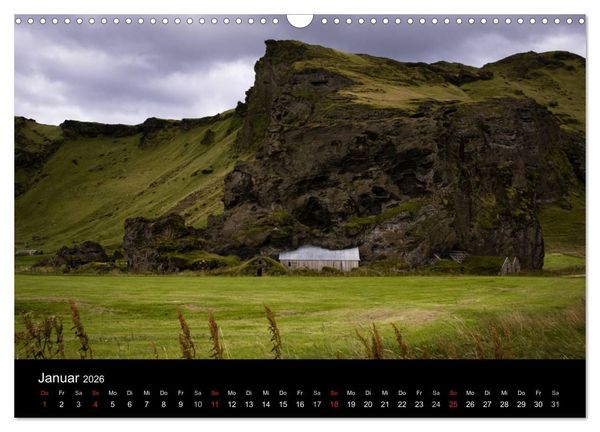 Produktbild: Island (Wandkalender 2026 DIN A3 quer), CALVENDO Monatskalender