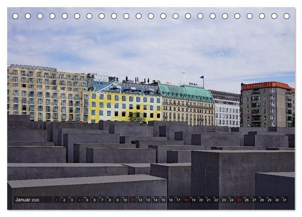 Produktbild: Hauptstadt Berlin (Tischkalender 2026 DIN A5 quer), CALVENDO Monatskalender