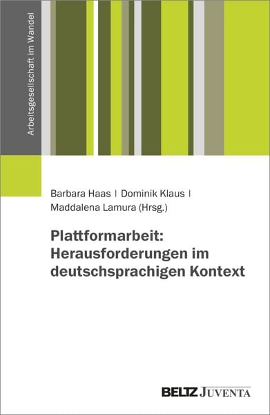 Produktbild: Plattformarbeit: Herausforderungen im deutschsprachigen Kontext
