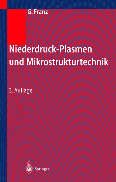 Produktbild: Niederdruckplasmen und Mikrostrukturtechnik