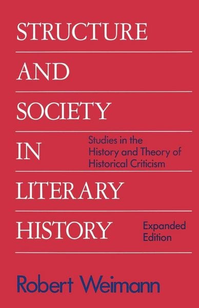 Produktbild: Structure and Society in Literary History