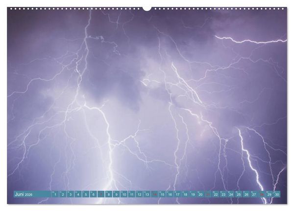 Produktbild: Fantastische Wetterfotos (hochwertiger Premium Wandkalender 2026 DIN A2 quer), Kunstdruck in Hochglanz