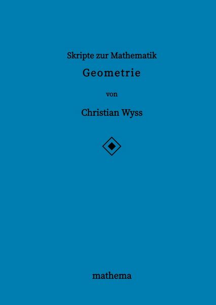 Produktbild: Skripte zur Mathematik - Geometrie