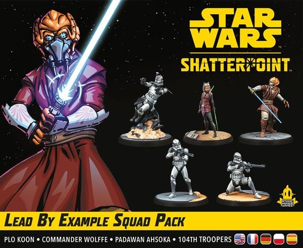Star Wars Shatterpoint - Lead by Example (Squad-Pack Mit gutem Beispiel voran) DE/EN/ES/FR/PL