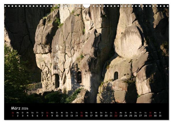 Produktbild: Die Externsteine (Wandkalender 2026 DIN A3 quer), CALVENDO Monatskalender