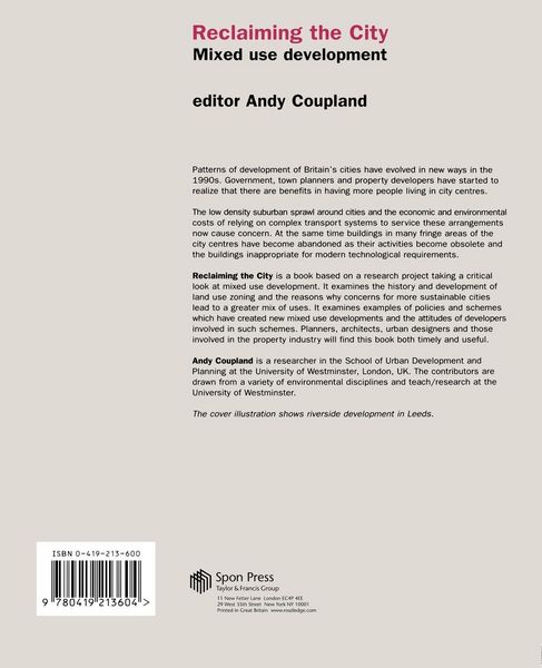 Produktbild: Reclaiming the City