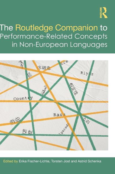 Produktbild: The Routledge Companion to Performance-Related Concepts in Non-European Languages