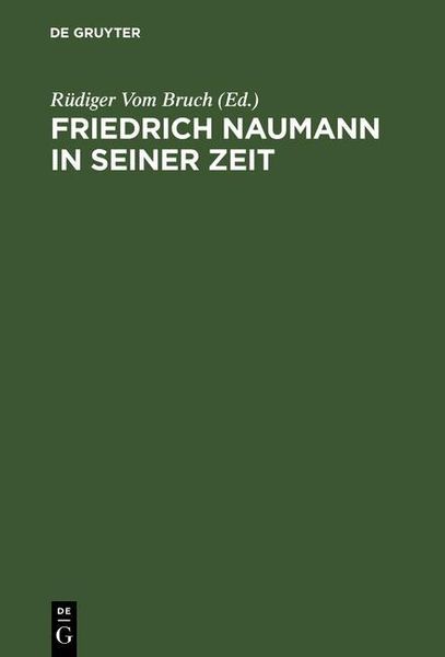 Produktbild: Friedrich Naumann in seiner Zeit