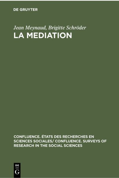 Produktbild: La Mediation