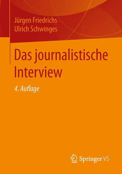 Produktbild: Das journalistische Interview