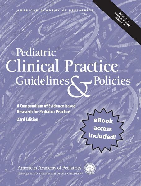 Produktbild: Pediatric Clinical Practice Guidelines & Policies, 23rd Edition