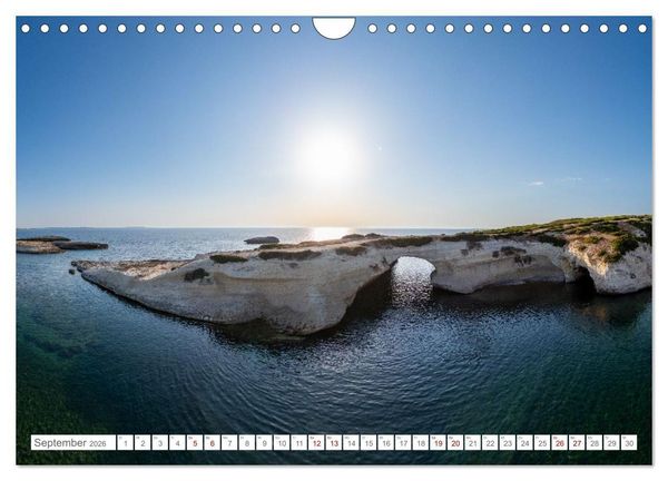 Produktbild: Sardinien. Sch&ouml;ne Landschaften und bunte St&auml;dte. (Wandkalender 2026 DIN A4 quer), CALVENDO Monatskalender