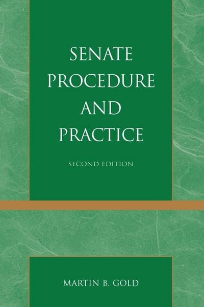 Produktbild: Gold, M: Senate Procedure and Practice