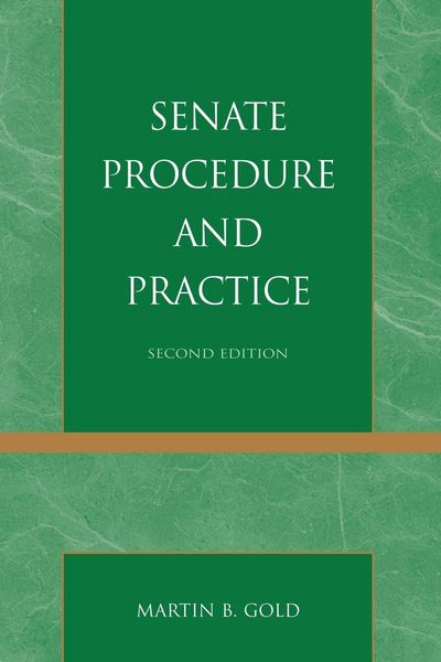Produktbild: Senate Procedure and Practice