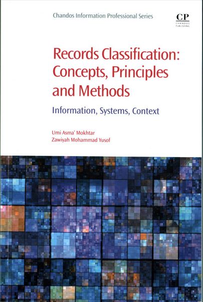 Produktbild: Records Classification: Concepts, Principles and Methods
