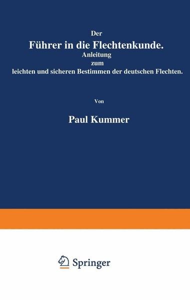 Produktbild: Der F&uuml;hrer in die Flechtenkunde
