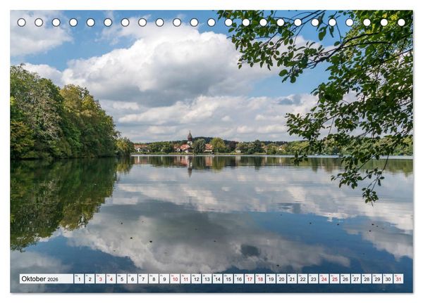 Produktbild: Bayerns sch&ouml;nste Seen (Tischkalender 2026 DIN A5 quer), CALVENDO Monatskalender