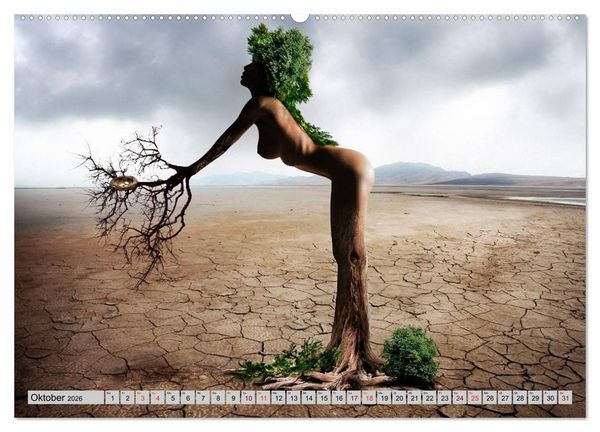 Produktbild: Surrealer Traum (hochwertiger Premium Wandkalender 2026 DIN A2 quer), Kunstdruck in Hochglanz