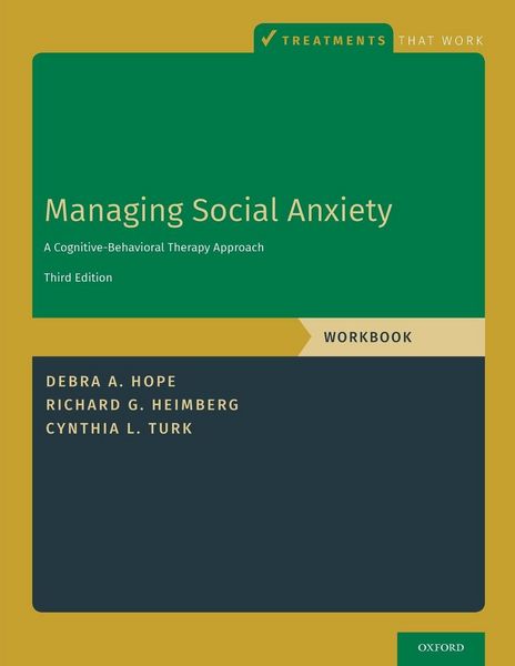 Produktbild: Managing Social Anxiety, Workbook