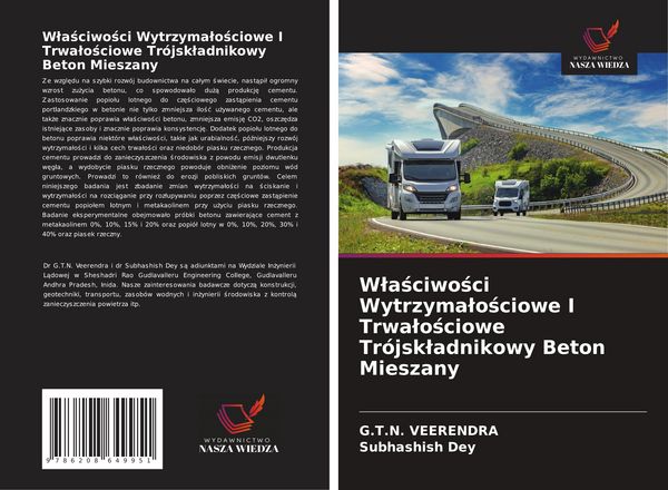 Produktbild: W&iquest;a&iquest;ciwo&iquest;ci Wytrzyma&iquest;o&iquest;ciowe I Trwa&iquest;o&iquest;ciowe Tr&oacute;jsk&iquest;adnikowy Beton Mieszany