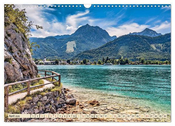 Produktbild: Salzkammergut, &uuml;berraschend vielseitig (Wandkalender 2026 DIN A3 quer), CALVENDO Monatskalender