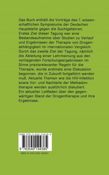 Produktbild: Therapieverl&auml;ufe bei Drogenabh&auml;ngigen