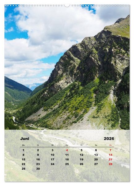 Produktbild: Bergwelten (Wandkalender 2026 DIN A2 hoch), CALVENDO Monatskalender