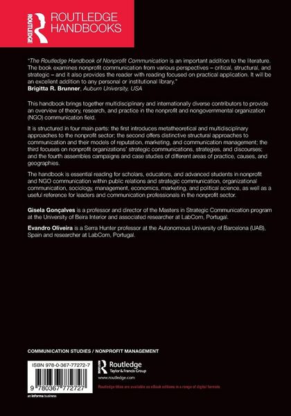 Produktbild: The Routledge Handbook of Nonprofit Communication