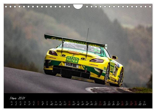 Produktbild: EMOTIONS ON THE GRID - VLN Langstreckenmeisterschaft N&uuml;rburgring (Wandkalender 2027 DIN A4 quer), CALVENDO Monatskalender