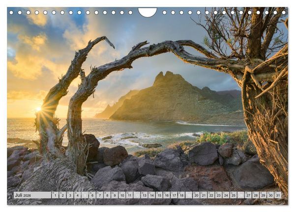 Produktbild: Faszination Teneriffa (Wandkalender 2026 DIN A4 quer), CALVENDO Monatskalender