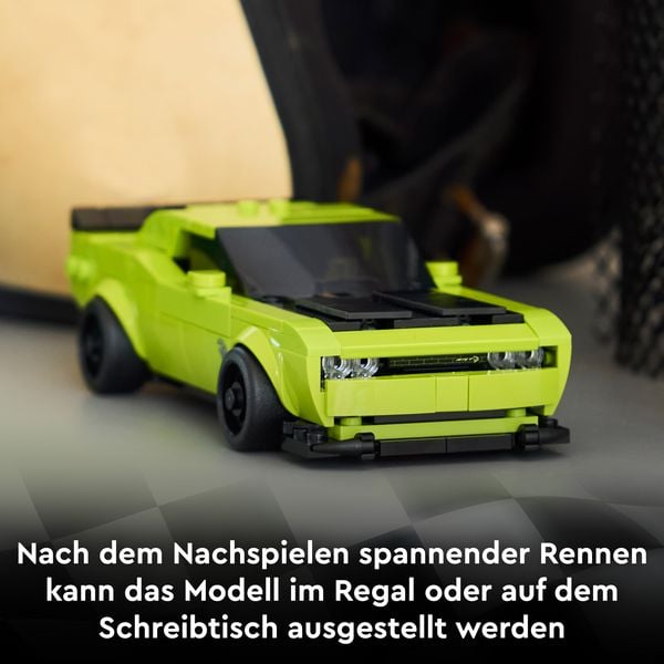Produktbild: LEGO Speed Champions Dodge Challenger SRT Hellcat Sportwagen 77237