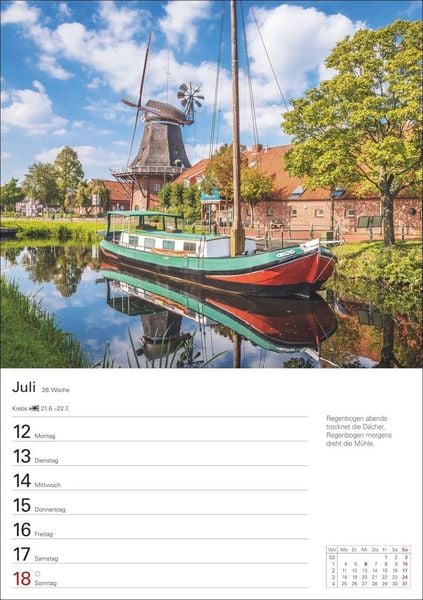 Produktbild: Auf dem Lande Wochenplaner 2027 - 53 stimmungsvolle Fotografien