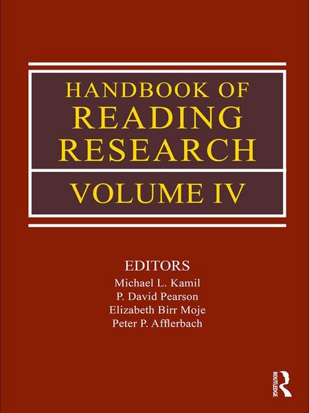 Produktbild: Handbook of Reading Research, Volume IV