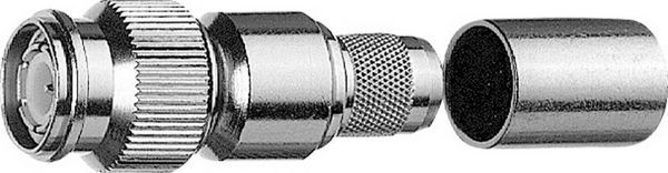 Produktbild: Teleg&auml;rtner 100023715 100023715 TNC-Steckverbinder Stecker, gerade 50Ω 1St.