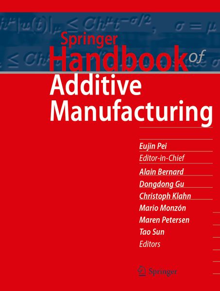 Produktbild: Springer Handbook of Additive Manufacturing