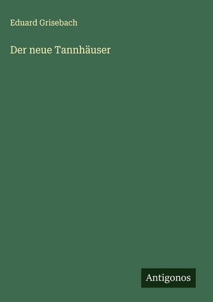 Produktbild: Der neue Tannh&auml;user
