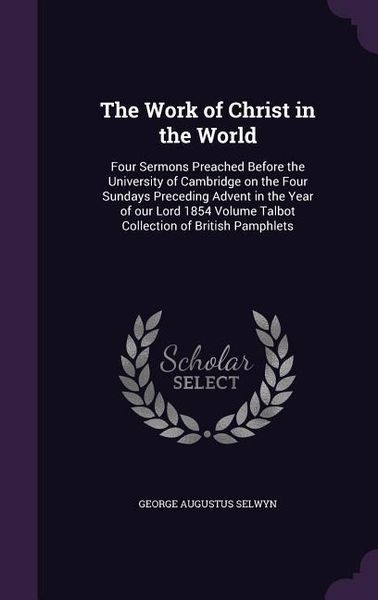 Produktbild: The Work of Christ in the World