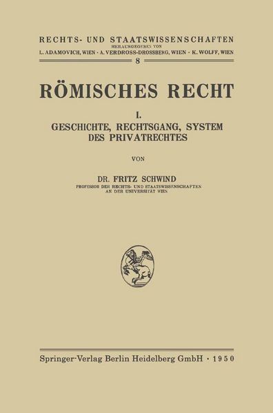 Produktbild: R&ouml;misches Recht