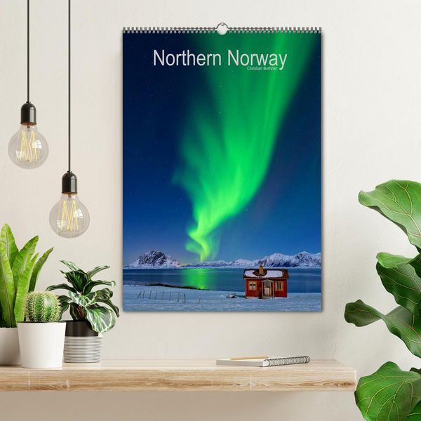 Produktbild: Northern Norway (Wandkalender 2026 DIN A2 hoch), CALVENDO Monatskalender