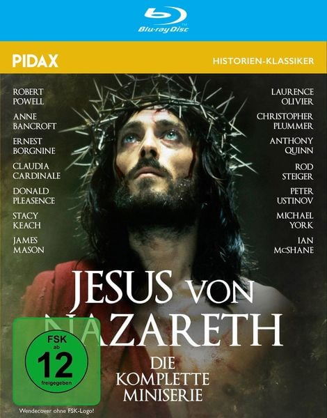 Produktbild: Jesus von Nazareth - Die Miniserie / Die komplette 4-teilige Miniserie mit Starbesetzung (Pidax Historien-Klassiker)