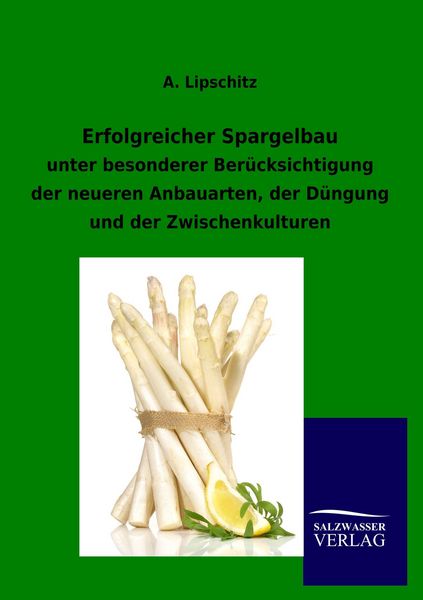 Produktbild: Erfolgreicher Spargelbau