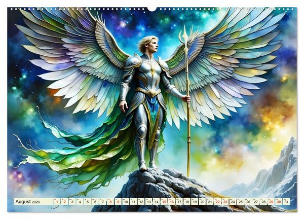 Produktbild: W&auml;chter der Berge (hochwertiger Premium Wandkalender 2026 DIN A2 quer), Kunstdruck in Hochglanz