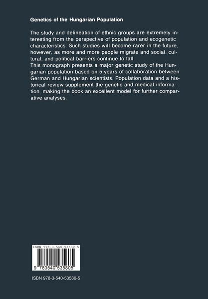 Produktbild: Genetics of the Hungarian Population