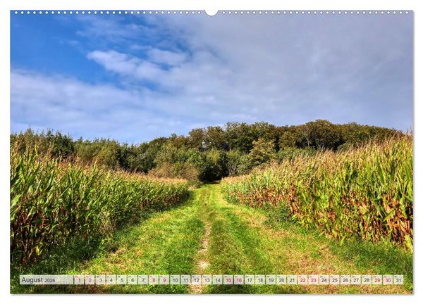 Produktbild: Idyllische Wanderwege im Bergischen Land (hochwertiger Premium Wandkalender 2026 DIN A2 quer), Kunstdruck in Hochglanz