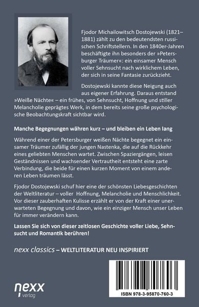 Produktbild: Wei&szlig;e N&auml;chte &ndash; Ein gef&uuml;hlvoller Roman