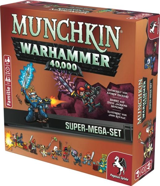 Produktbild: Munchkin Warhammer 40K Super Mega Set