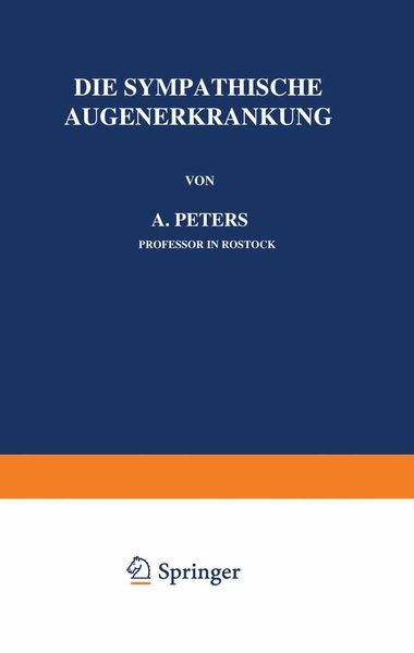 Produktbild: Die Sympathische Augenerkrankung